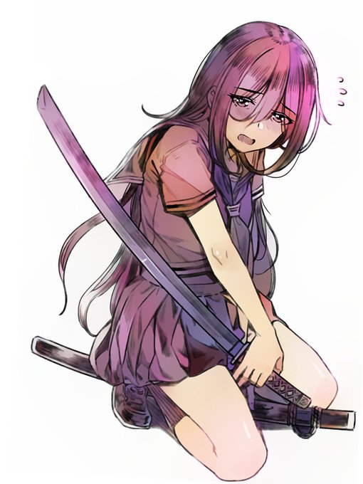 教えて貰った自動色彩をらくがきにのっけてみたやつ 