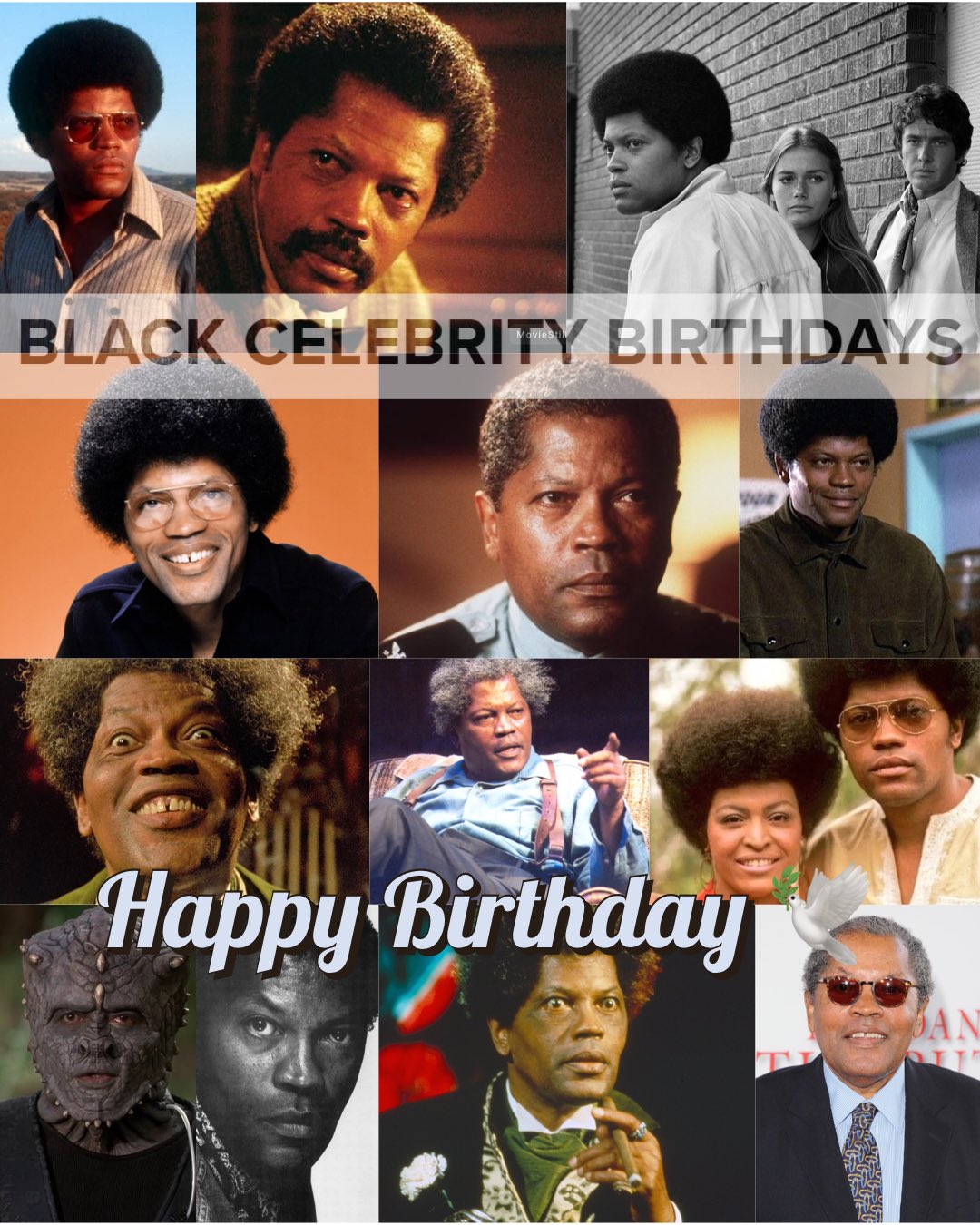 Happy Heavenly Birthday To Clarence Williams III      