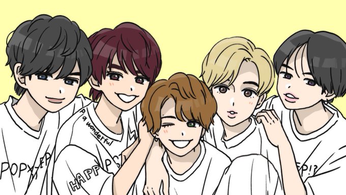 セクゾ5人のtwitterイラスト検索結果