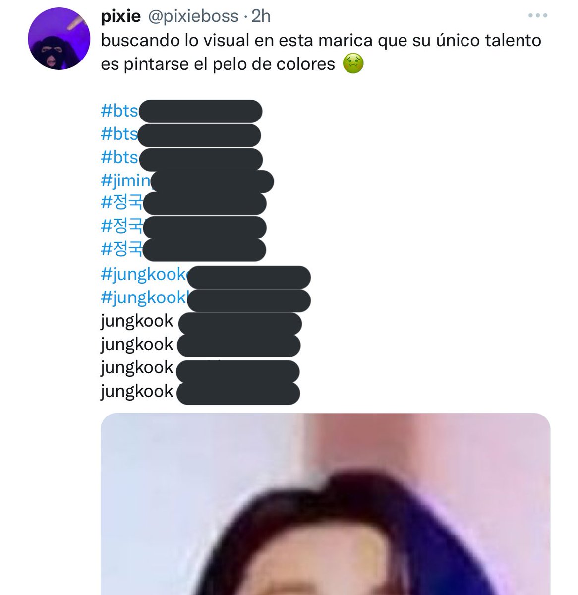 jeonjkzip's tweet photo. ⚠️REPORTE MASIVO⚠️

DENUNCIAR y BLOQUEAR por:

◽sp@m
◽cuenta h@ckeada
◽tweets que incitan al 0dio 
◽contenido 4busivo

!!! NO INTERACTUAR !!!

 🔗 https://t.co/MZSlMODZck https://t.co/8DMuMPbqFs