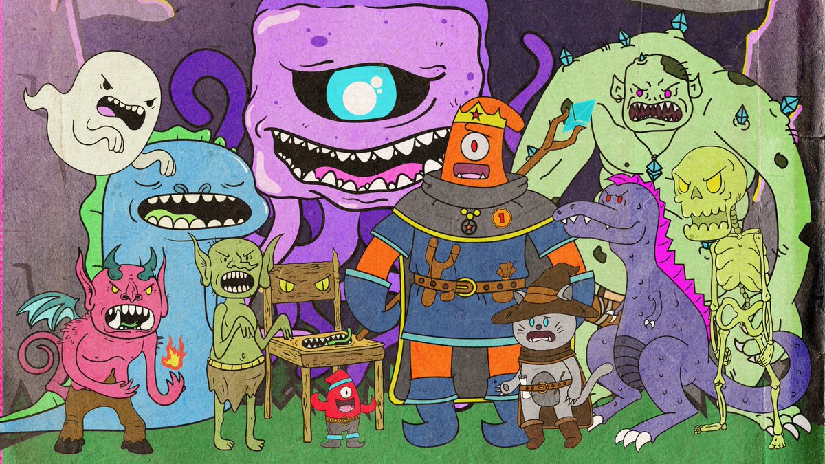 <a href="/yue_denna/">Chunchun</a> Calling all Adventurers &amp; #TTRPG fans!⚔️

Beasties have appeared in the dungeon ready for your next #NFTDungeon campaign!🐙

Now available on #OpenSea  🎲
opensea.io/collection/bag…

#NFTRPG #DnD #NFTartwork #NFTCommunity #nftcollector #nftart #NFTGame