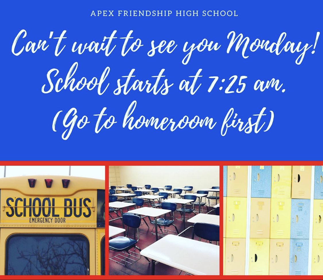 See you Monday- bright &amp; early! 😷