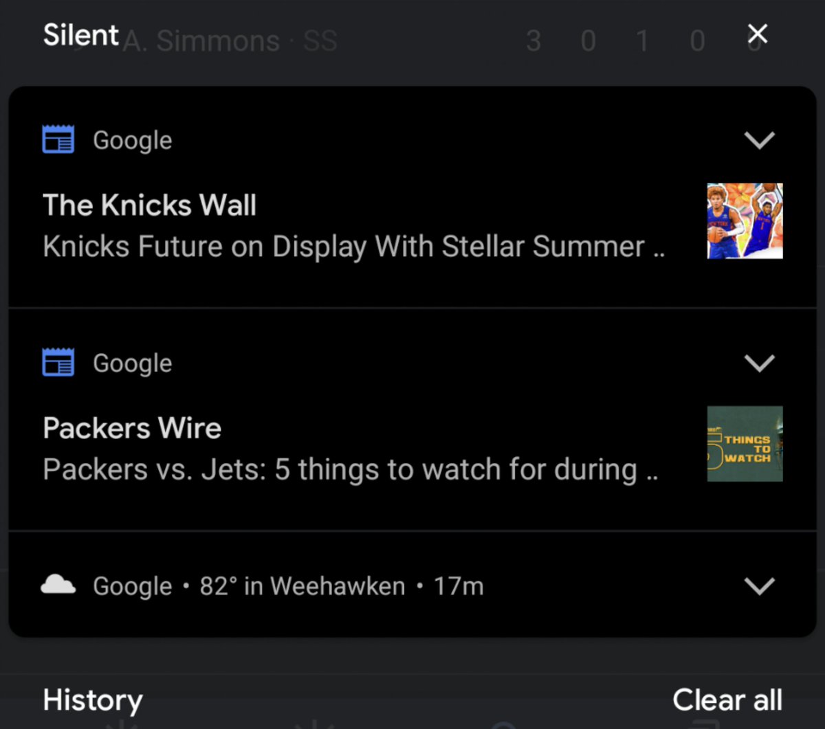 clee1028's tweet image. Damnnnnn @TheKnicksWall making my Google News Feed!! Fucking Ws!! #Tkw #GoogleFeed