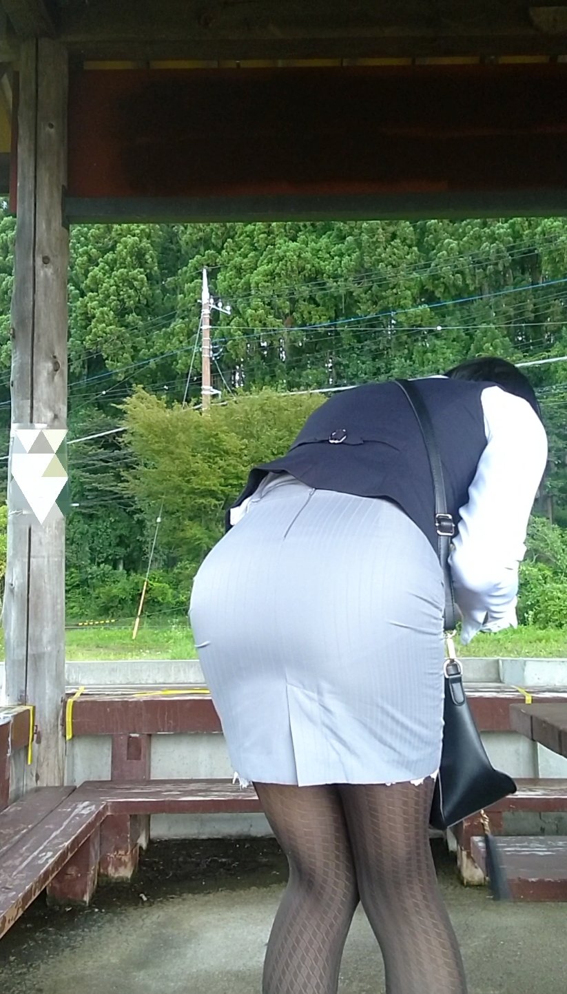 街撮り着衣尻 