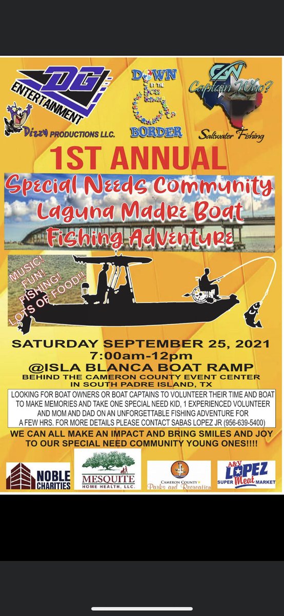Any of my buddies with a boat that would like to volunteer their time it would be greatly appreciated.