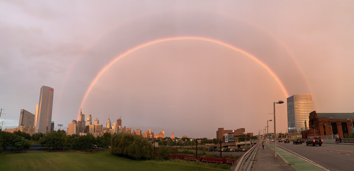 Some evening walks from lab are better than others :)