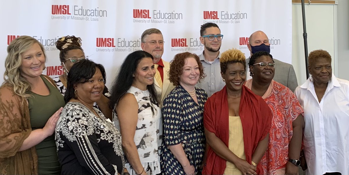 Great research presentations Drs!@UMSLCOE honoring justice and equity giving.UMSL.edu/MatthewDavis