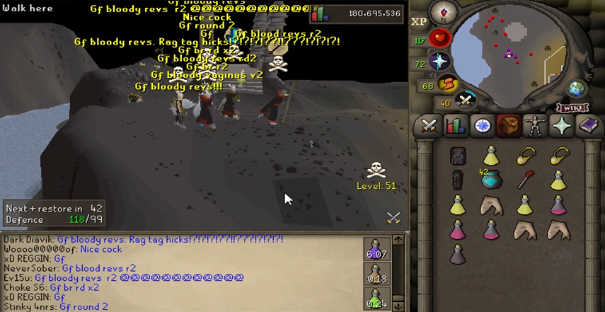 OSRS_VR's tweet photo. Violent Resolution Saturday PK

GF all especially Bloody Revs 💯

#VR

https://t.co/m7Jxf21UFC https://t.co/zuoMPWjQzU