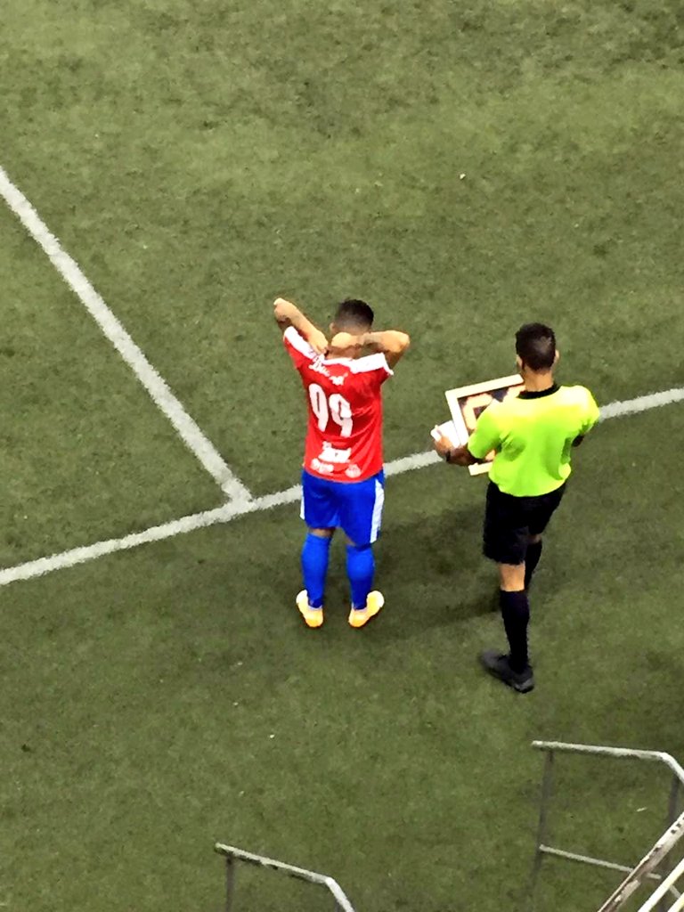 507Saque's tweet photo. JORNADA 3| LPF | CDEvsPLA

⏱️63' Debuta Angel "Balin" Orelien con el conjunto placino @cdplazaamador

El debut que toda la @Barra_plazina estaba esperando. 

⚽0-1

#CDEVSPLA 

#SaqueDeBandaLPF https://t.co/aXyBcbqAnR