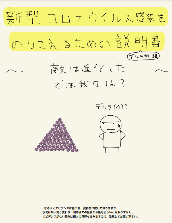 koshinoryou's tweet photo. 諏訪中央病院の玉井道裕先生が作られた
「新型コロナウイルス感染をのりこえるための説明書」
https://t.co/XDNcQeWG4B

トレンドに上がっていたので
速攻チェックしました

イラストめちゃかわいいのですが
胸に突き刺さってくる。

デルタ編のPDF
https://t.co/iQdCvRNvvy https://t.co/M3GrDnTYP2