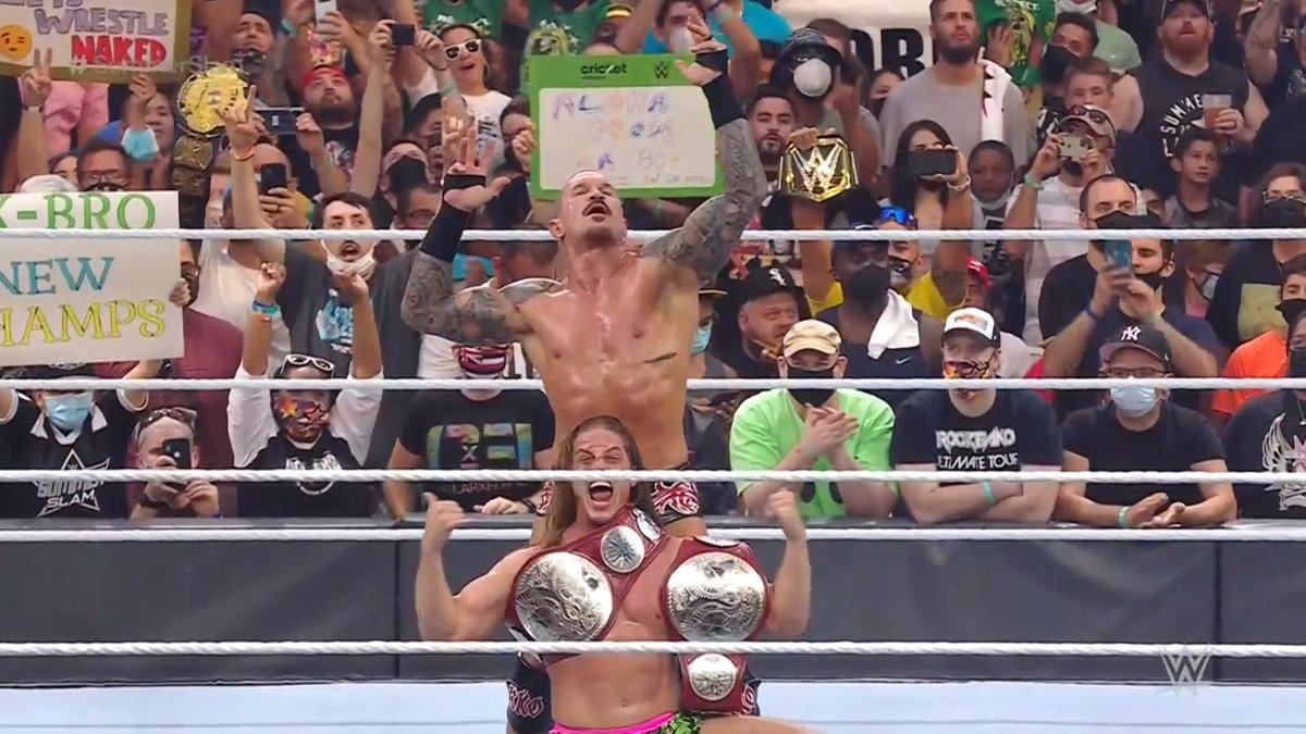 TWN4fans's tweet photo. So happy for them. ๐
Congratulations to RK-BRO
#RKBro #newtagteam https://t.co/iBZuOfpq7y