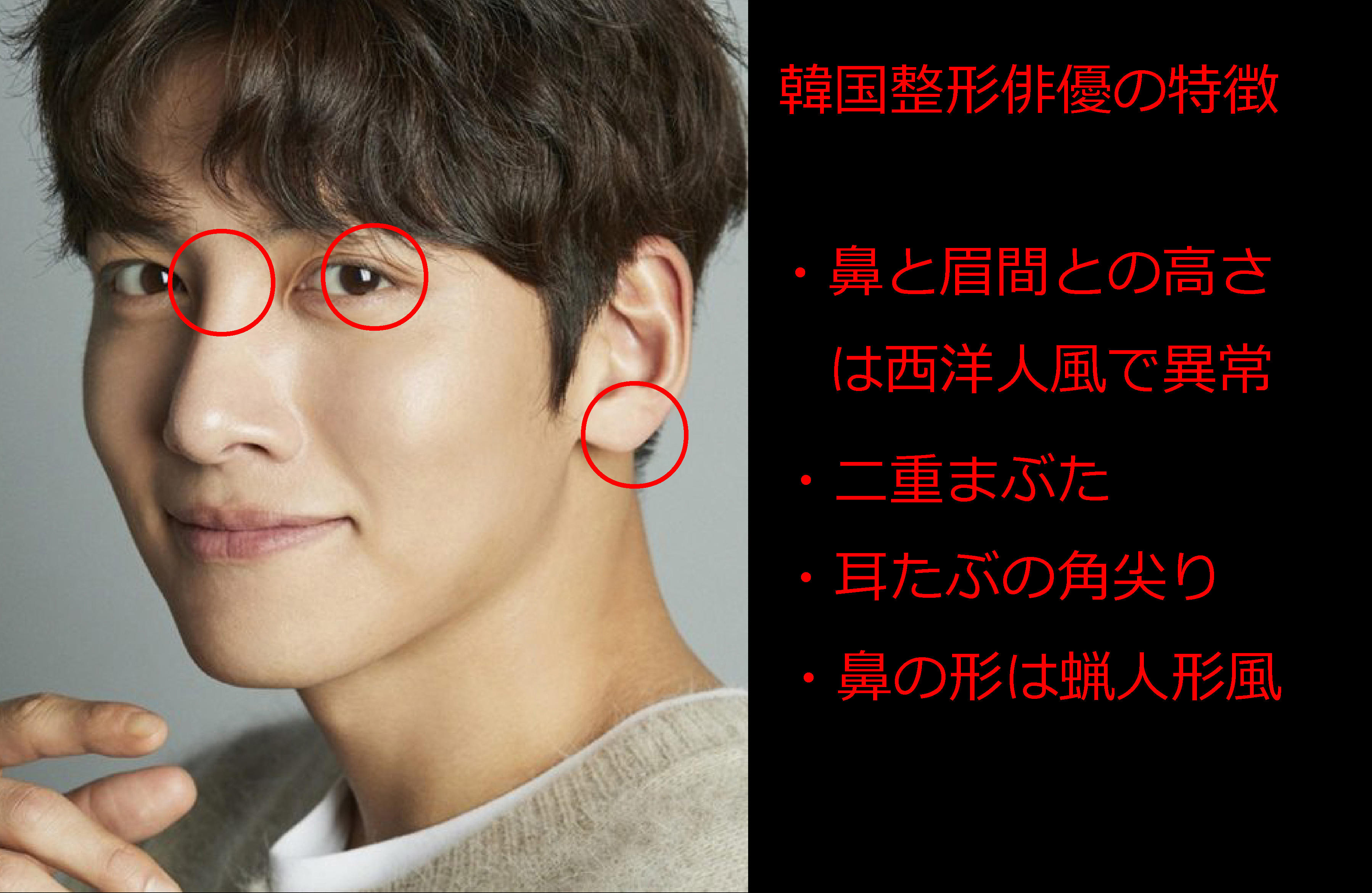 片山徹 整形韓国俳優チ チャンウクの特徴 二重まぶた 鼻は蝋人形のように整いすぎ 鼻と眉間との部分は西洋人風 異常に高く不自然 耳の形状 眉毛の濃さなどは三浦春馬と異なる T Co Sbi2icdzgl Twitter