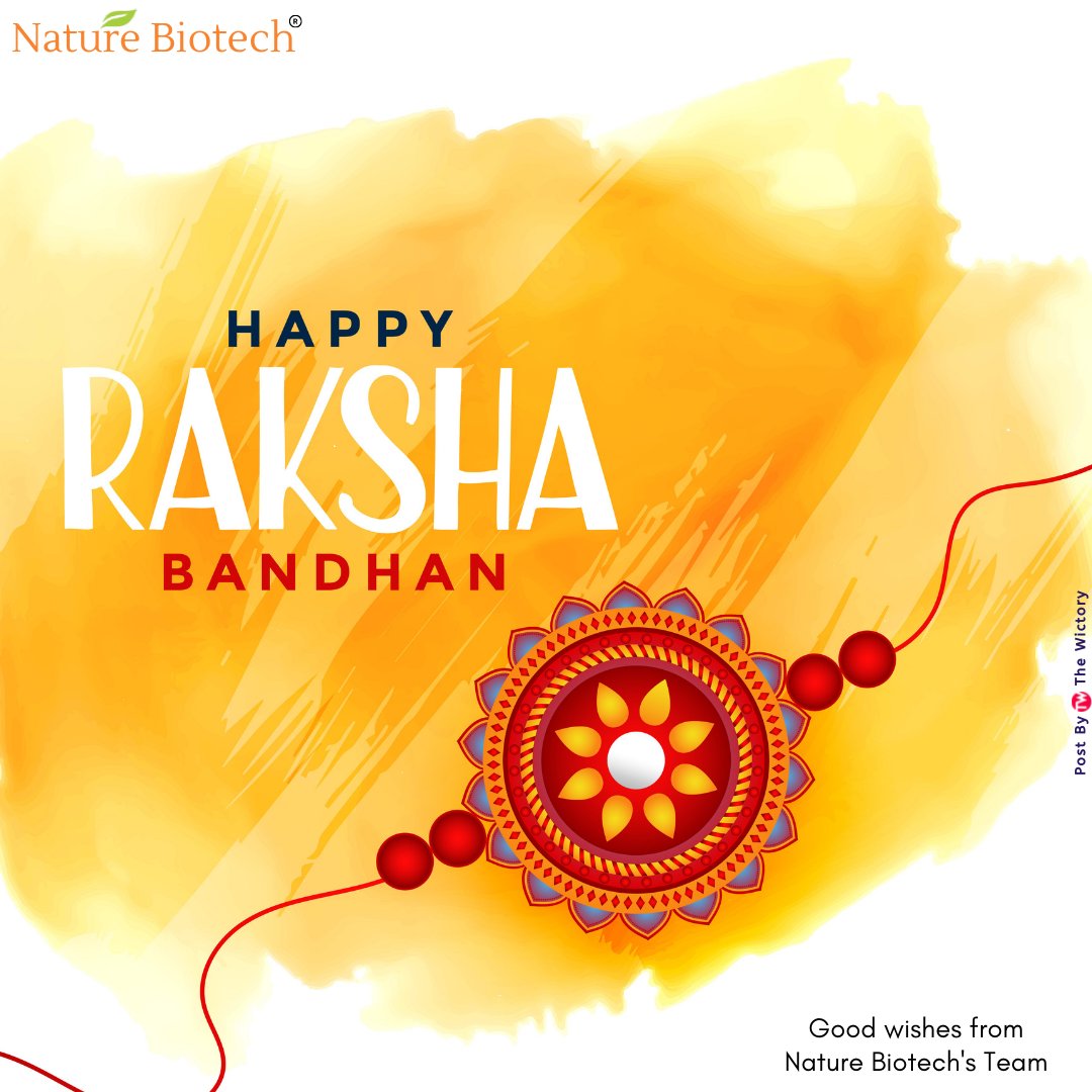 #HappyRakshaBandhan

Good wishes on this beautiful festival. This is bond of love, a bond of togetherness, Its a thread that binds life &amp; hearts.

#happiness #rakhi #love #festiv #sweets #GoodWishes #hearts #gifts #sister #brother #togetherness #pyar #RakshaBandhan #celebration