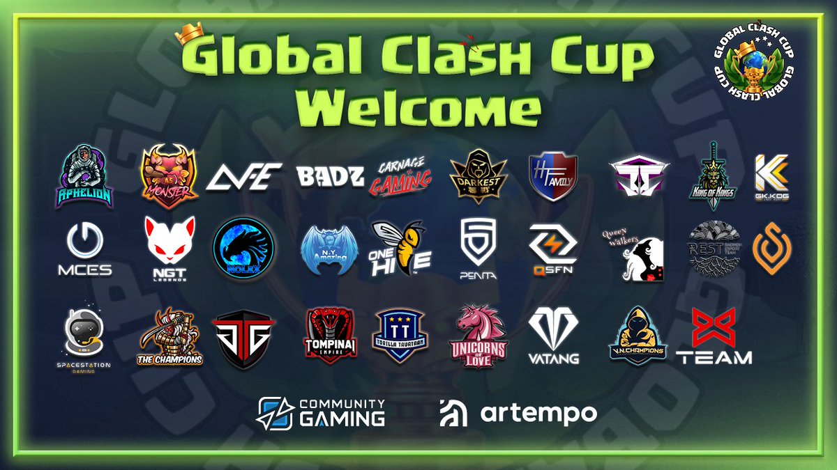 🔥 Introducing our 29 Gothic Division invited teams for season 5!

🌟 Is your team ready to fight against them? Applications are open until August 27th!

👉 Apply on our Discord server:
discord.gg/jvYQfaH

#GCCOP | #ClashEsports | #ClashOfClans