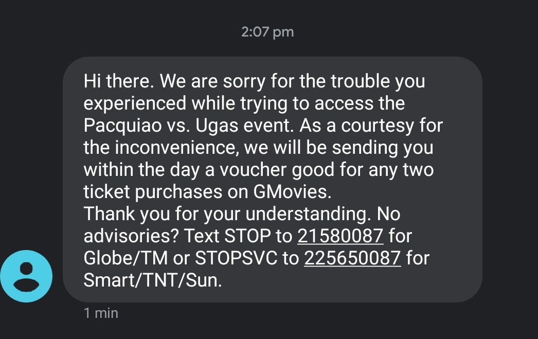 abcue's tweet photo. Thank you for the gesture. But next time, make sure to stream properly. 😉

@GMoviesApp https://t.co/hNdhal9fIw