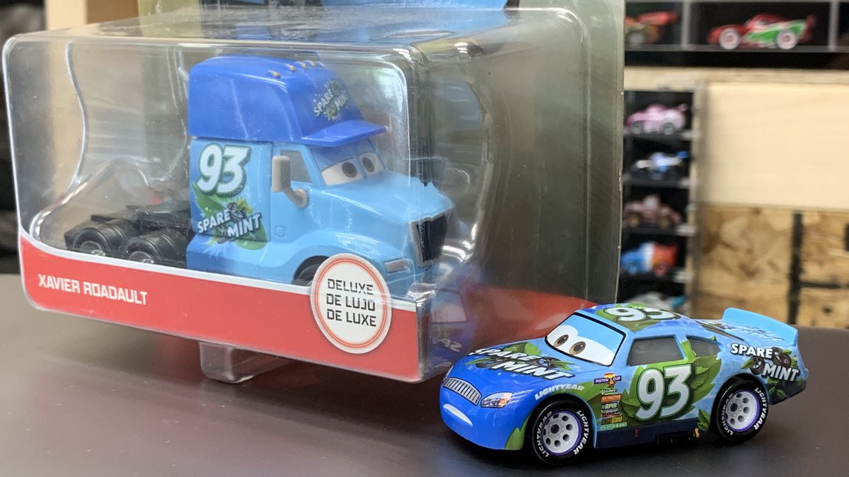 マテルカーズ 】#ピクサー社員カーズ 93番スペアミントチームの