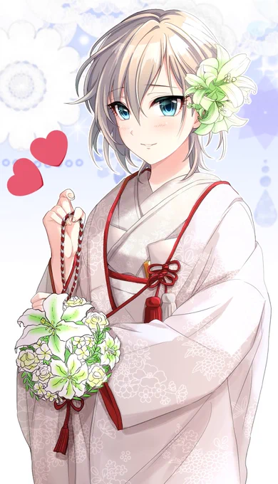 すけぶから白無垢あにゃ～☺️👰 