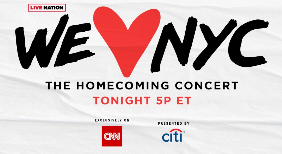 insomniaeb's tweet photo. Shout to #andersoncooper #Cnn #LiveNation #WeLoveNYC #gayleking and all who made the concert possible and interesting broadcasting. https://t.co/4kNT5zOjVV
