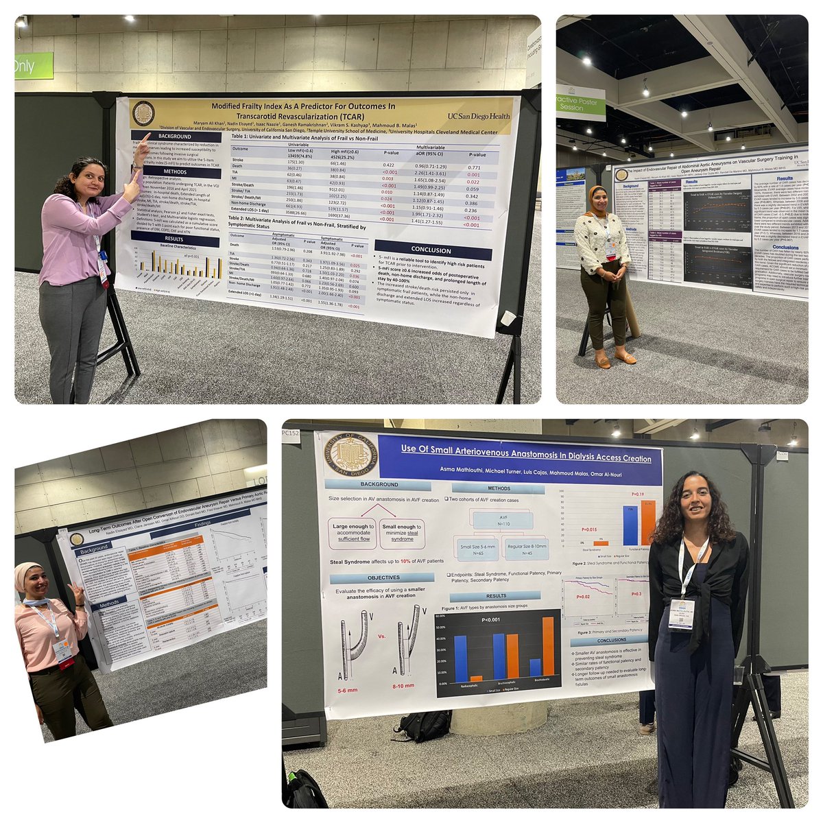 Nadin Elsayed (@nadinelsayed1) on Twitter photo 6 oral presentations and 20 posters presented <a href="/VascularSVS/">Society for Vascular Surgery</a> #VAM2021 !!
That’s what happens when you have an AMAZING TEAM <a href="/UCSDsurgery/">UC San Diego Surgery</a> <a href="/MaryamAliKhan/">Maryam Ali Khan</a> <a href="/INaazie/">Isaac Naazie, MD, MPH</a> <a href="/AsmaMathlouthi5/">Asma Mathlouthi</a> <a href="/YeiKevin/">Kevin Yei</a> and a SUPER AMAZING MENTOR <a href="/malas_mahmoud/">Mahmoud Malas,MD,MHS</a>!!!!!! 6 oral presentations and 20 posters presented <a href="/VascularSVS/">Society for Vascular Surgery</a> #VAM2021 !!
That’s what happens when you have an AMAZING TEAM <a href="/UCSDsurgery/">UC San Diego Surgery</a> <a href="/MaryamAliKhan/">Maryam Ali Khan</a> <a href="/INaazie/">Isaac Naazie, MD, MPH</a> <a href="/AsmaMathlouthi5/">Asma Mathlouthi</a> <a href="/YeiKevin/">Kevin Yei</a> and a SUPER AMAZING MENTOR <a href="/malas_mahmoud/">Mahmoud Malas,MD,MHS</a>!!!!!!