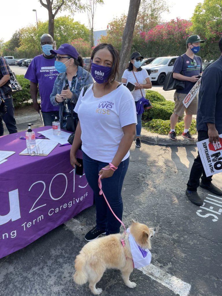 sobaylabor's tweet photo. Vote NO on the Republican Recall! The South Bay Labor Council supports @GavinNewsom because he will ensure California has an agenda that benefits working families.
Thank you to every person who came this morning to knock doors to make sure San Jose #VotesNo on the Recall https://t.co/ANQ8yjFxhL