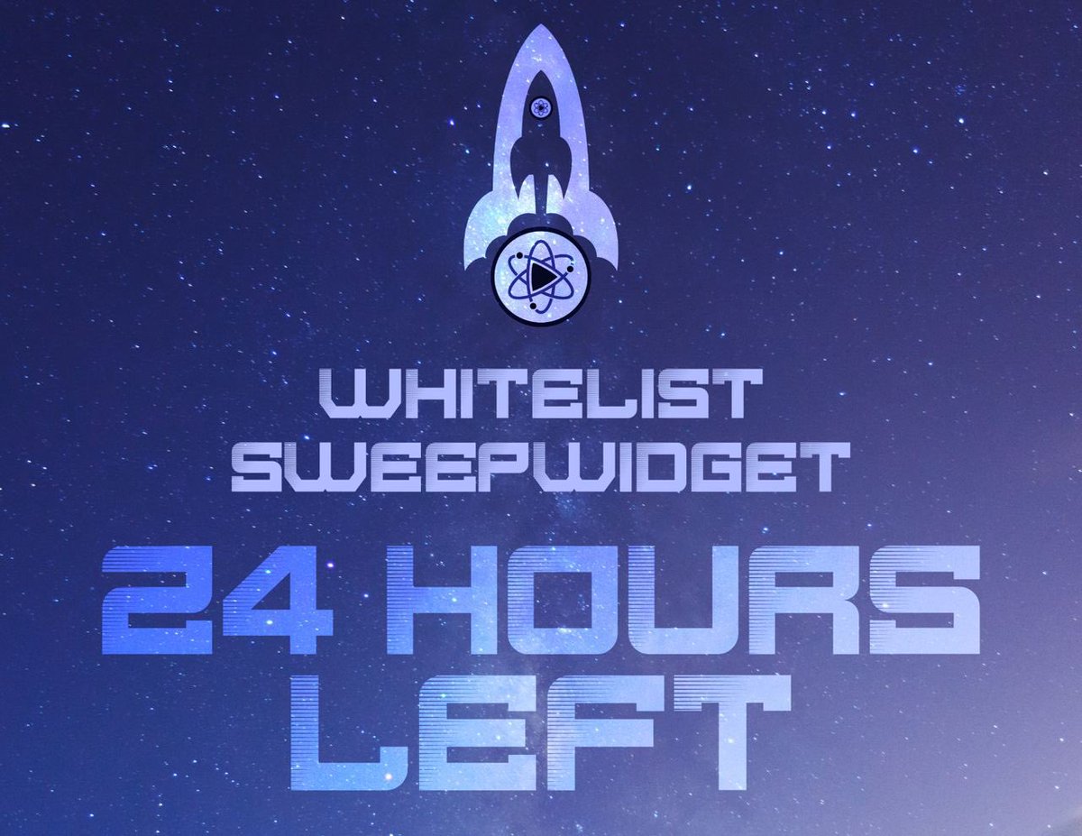 AtomicTokenBSC's tweet image. 24 hours left to enter to win a whitelist spot...#atomictoken