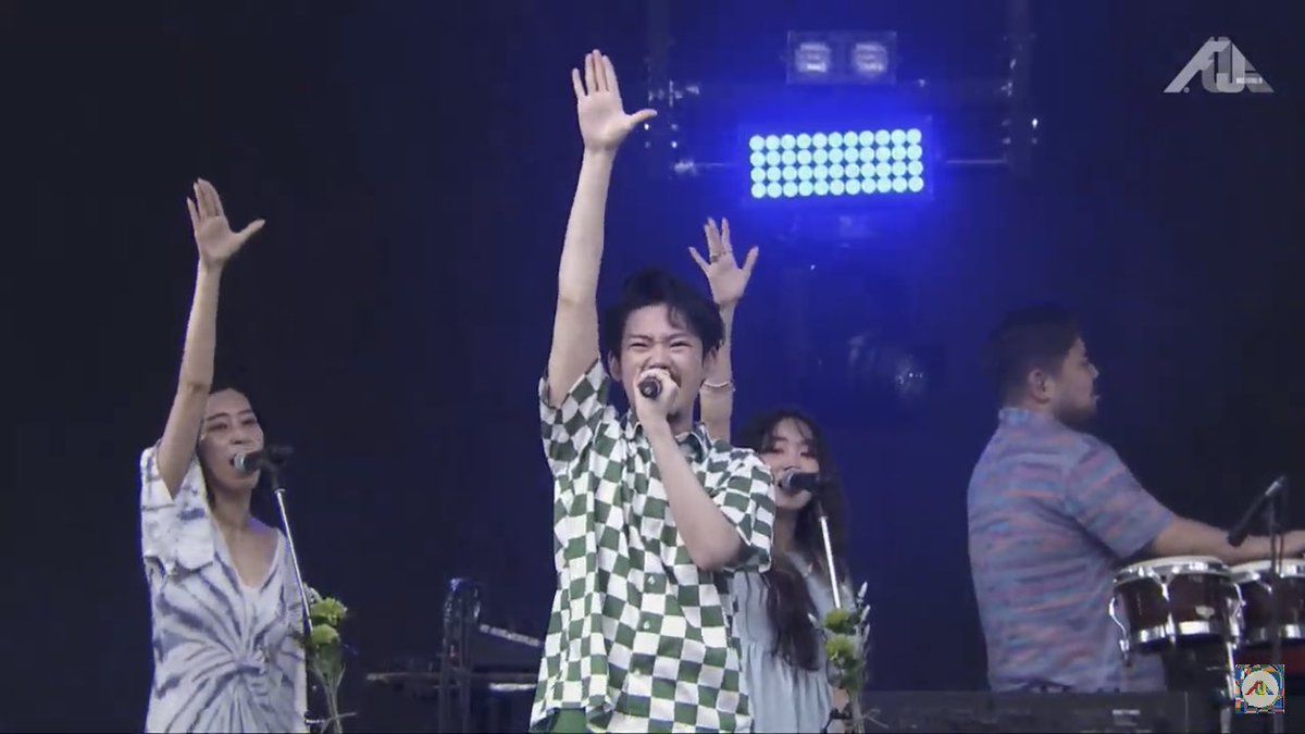 cocorocolony666's tweet photo. 今夜だけ間違いじゃないことにしておくれよ。
#Awesome_City_Club
#FujiRock2021 https://t.co/NAnuoLfaDY