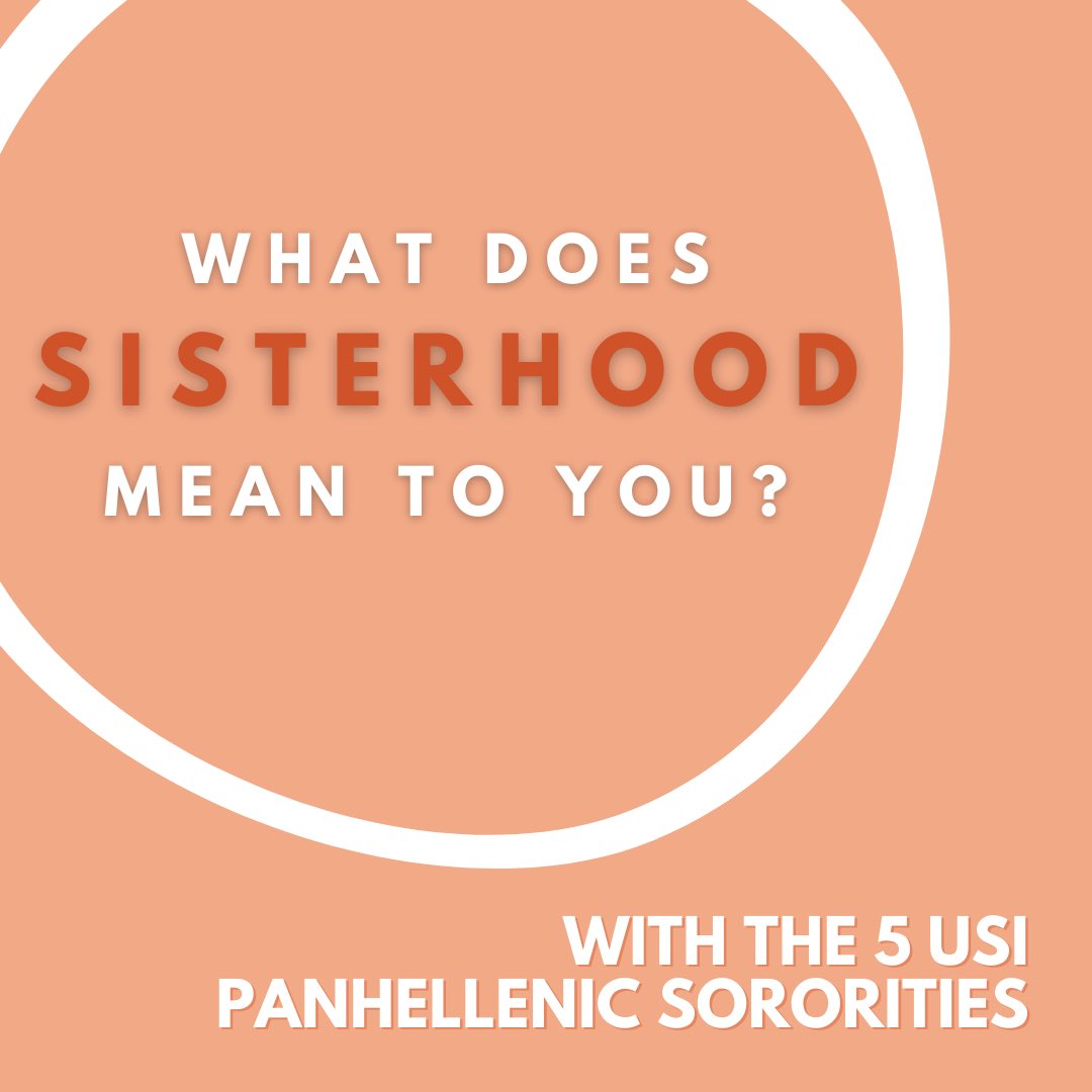 Sisterhood is one of our most important values. Checkout our instagram to see videos of what sisterhood means to each chapter 🤍 Visit the link in our bio to learn more and sign up for USI Sorority Recruitment!

instagram.com/p/CS3DhuPLfiH/…