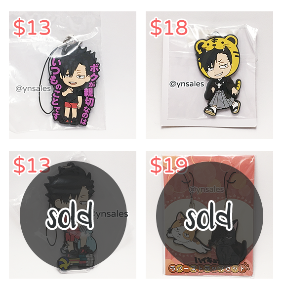 ynsales's tweet photo. Haikyuu!! merch (Kuroo, Oikawa, Kindaichi, Watari, Tendo)

✨ Prices do not include shipping
✨ More info + order form: https://t.co/Ww8bw7Ce7i

#haikyuu #kurootetsurou #oikawatooru #kindaichiyuutarou #watarishinji #tendosatori #tendousatori https://t.co/fCNalLaQBh