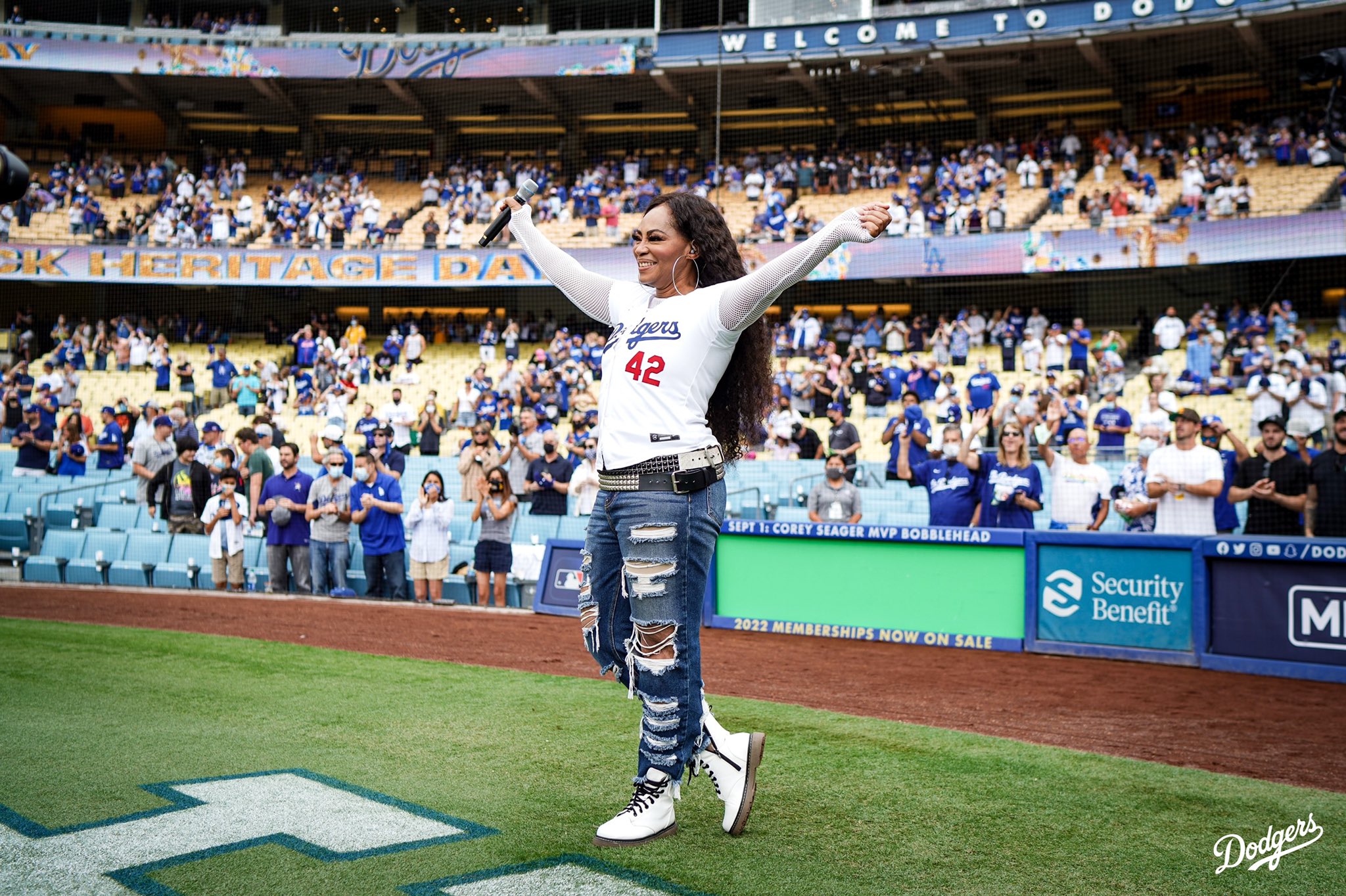 Los Angeles Dodgers on X: Celebrating Black Heritage Day at
