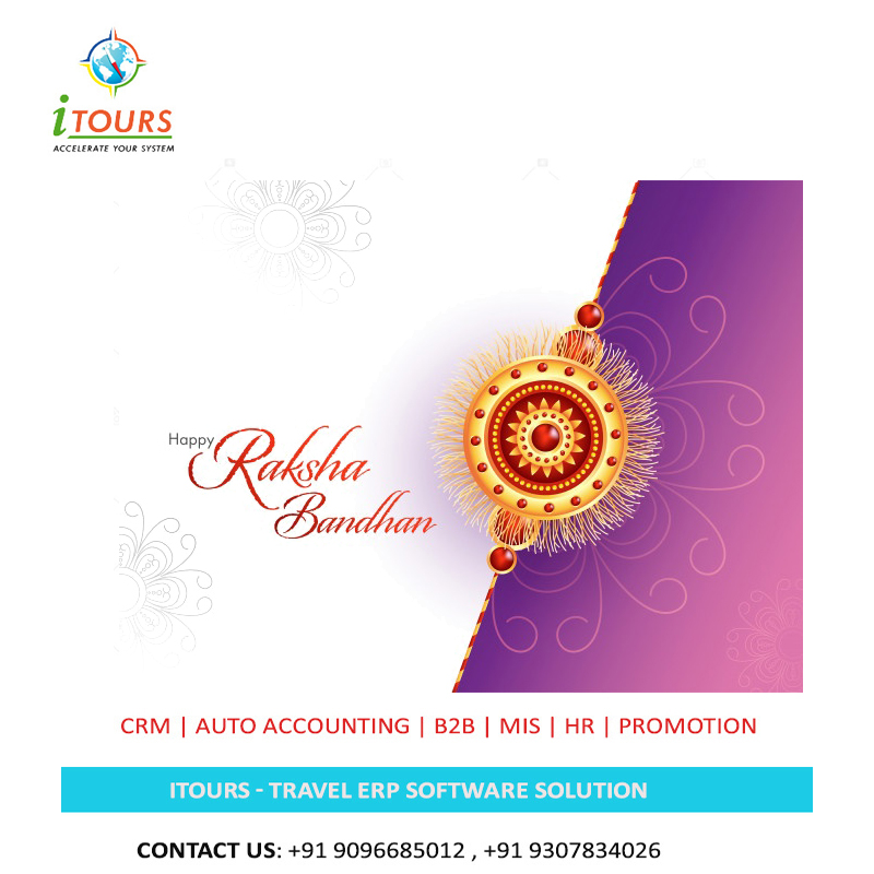 iToursERP's tweet photo. Happy Rakshabandhan to Everyone from iTours! https://t.co/0rRWh6AUJF