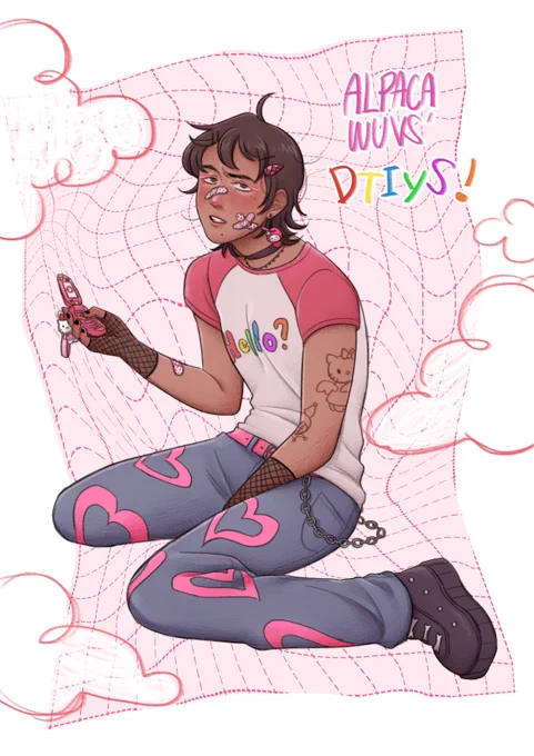 i made a #dtiys for reaching 1.7k likes!!! thank you so much ;;; 

i honestly had a lot of fun drawing this so i hope yall do too if you decided to join hehe no rules!! you can change the pose, add details, etc!! just tag or mention me :]c ty again mwa 