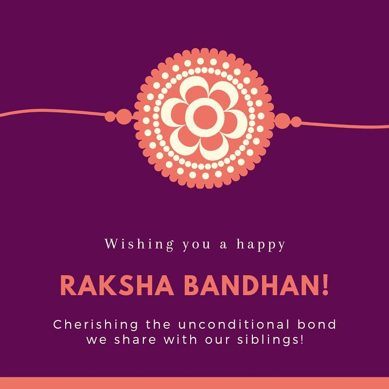 "Children of the same family, the same blood, with the same first associations and habits, have some means of enjoyment in their power, which no subsequent connections can supply"

-  Jane Austen

#RakshaBandhan2021 #Rakhi #Rakshabandhan