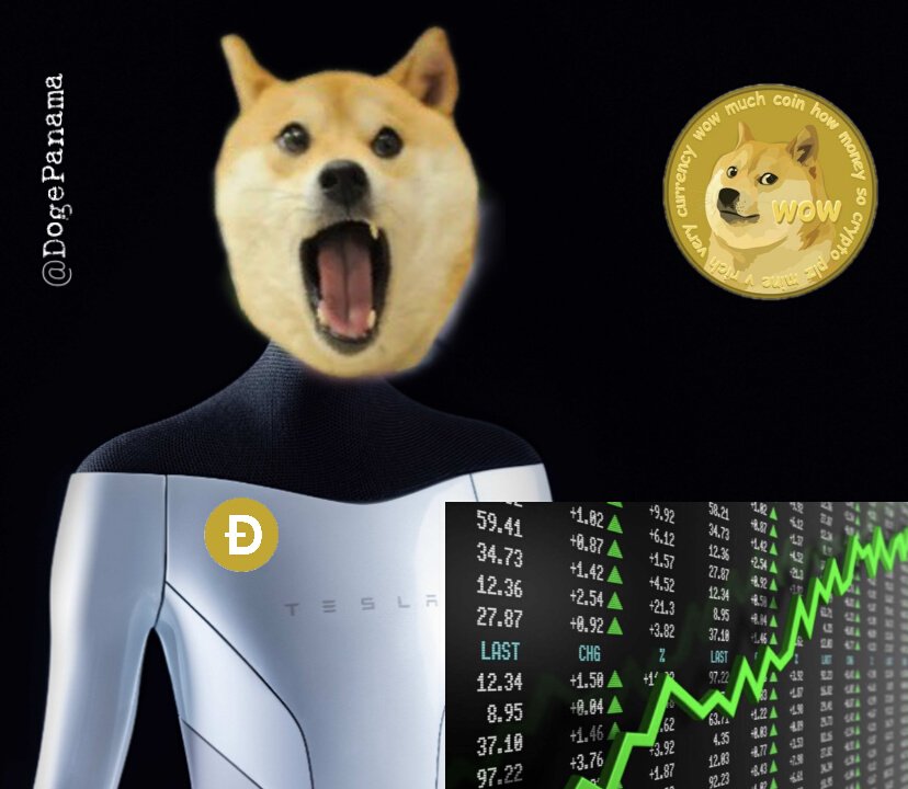 DogePanama's tweet photo. #Tesla #DogeBot https://t.co/IZPAa1Q4oK