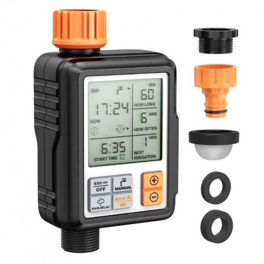 Sadoun's tweet image. New 3/4'' IP65 Waterproof Automatic Water Irrigation Timer Hose bit.ly/3wrgKnp 
 #DigitalWateringTimer #IrrigationTimer #SprinklerController