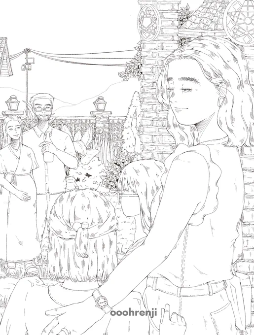 haha lineart go brr 
