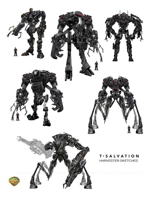 matsushita_8bit ターミネーターサルベーションに登場のハーベスターの