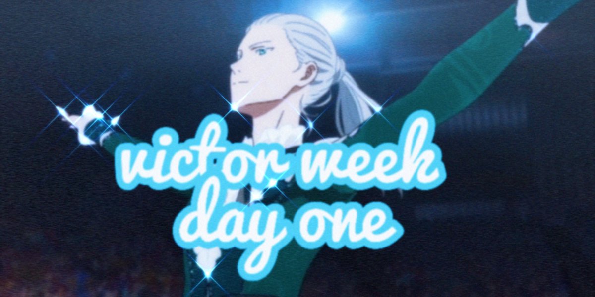 victor_week's tweet photo. victor week day one starts now! https://t.co/r1qfhXVitL