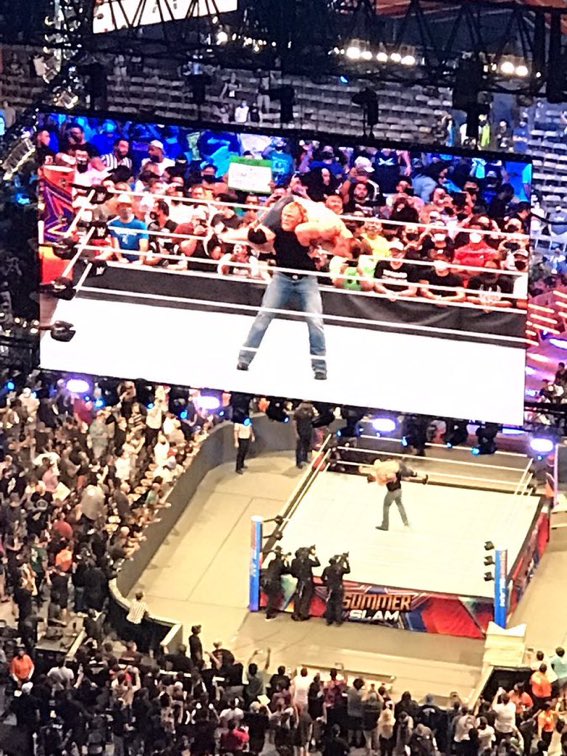 Video: Brock Lesnar Destroyed John Cena After WWE Summerslam 2021 1