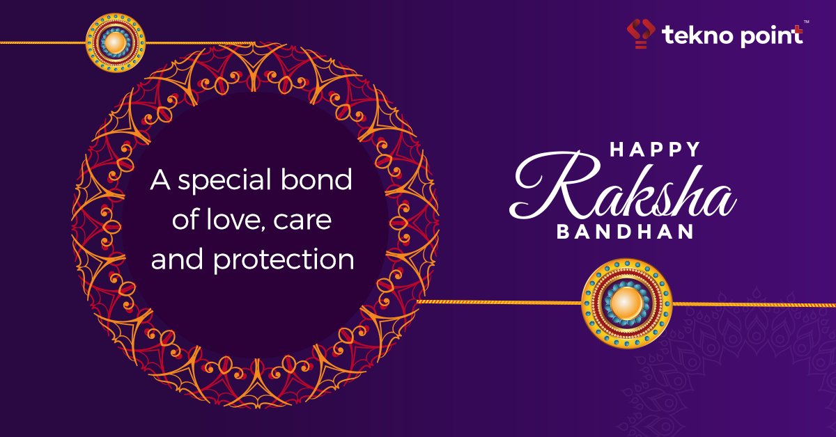 Tekno Point wishes everyone a blessed Raksha Bandhan.

#TeknoPoint #HappyRakshaBandan #RakshaBandan #RakshaBandhan2021