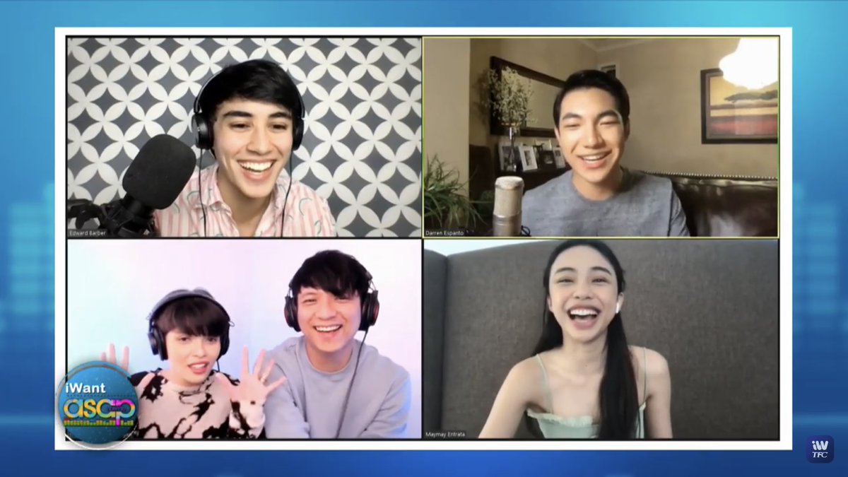 iwantasapofc's tweet photo. Kilig kwentuhan at kulitan with KZ &amp; TJ! 

iWant ASAP 

#ASAPNatinTo 
#ASAPhomies https://t.co/WqB7MlAbb7