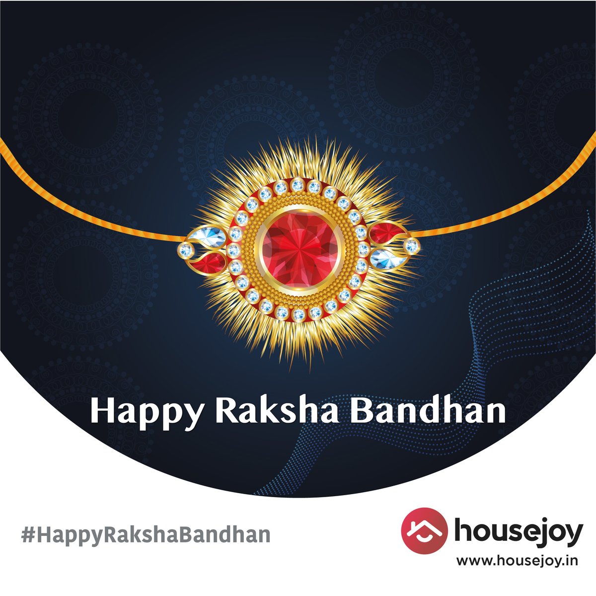 This Rakhi, may all your wishes come true and may each of your days be filled with joy and smile.
#HappyRakshaBandhan.
.
.
 #rakshabandhan #rakhi #rakhigifts #love #rakshabandhangifts #rakhicelebration #india #brother #rakhis #sister #brothersisterlove #housejoyindia #housejoyapp