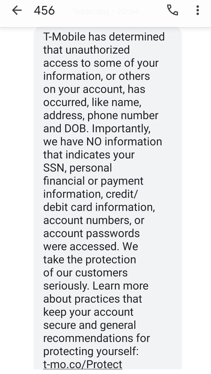 dennis_p's tweet image. I&apos;ve been a loyal @TMobile customer for years... Started the day that T-Mobile launched coast to coast after Voicestream had BW swap with Cingular to be formed nationwide and establish presence in California. 

This is at least the third time they&apos;ve been hacked... #tmobilehack