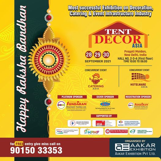 CateringAsia's tweet photo. ||Happy Raksha Bandhan||
#tentdecorasia #prgatimaidan #decoration #tent #flowerdecoration #cateringasia
#HappyRakshaBandhan #RakshaBandhan #festival https://t.co/hYaqYiwiFd