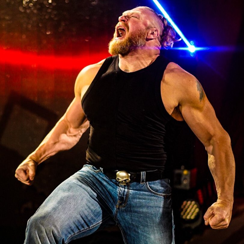 wweontnt's tweet image. Brock Lesnar brings a different level of energy! 😤

📸 @kimberlasskick #SummerSlam