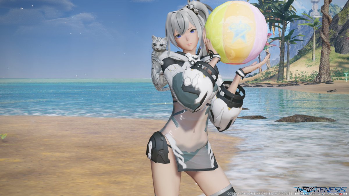 エグティー على تويتر 水着らしいんだけど ソウルワーカーのエノックみたいなデザインだし 普段着でもいい気がしてきた