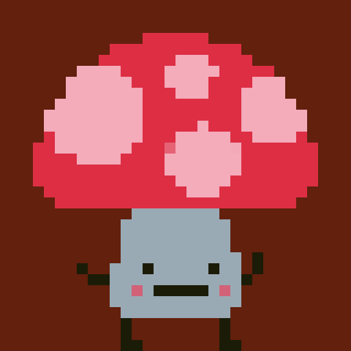 Pixel_ArtDesign's tweet photo. #pixelart #mushroom #blushingshroom #pixelshroom https://t.co/qDyBXGW4Tp