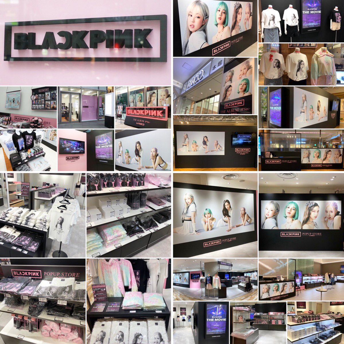 【#BLACKPINK】

🖤BLACKPINK POPUP STORE in PARCO💗

名古屋PARCOは本日最終日‼️

そして各地でご来店くださったBLINKの皆さま、ありがとうございました✨

MUSIC、MOVIEとともにぜひGOODSもCHECKしてくださいね😘

ygex.jp/blackpink/good…

#THEALBUM_JP