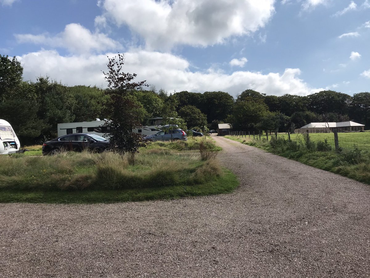 BevColey's tweet photo. Had a lovely week at Moor View CL near Woodbury. Fully serviced pitches and a nice view.  Now onto North Devon https://t.co/ZsaAvHTXja