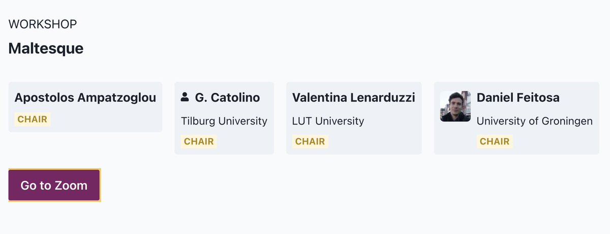 Maltesque will start tomorrow at 3p.m. (EEST (UTC+3))
We decided to use zoom, so on Clowdr you will find the link for the room!
Can't wait to start this fantastic edition of Maltesque 2021!