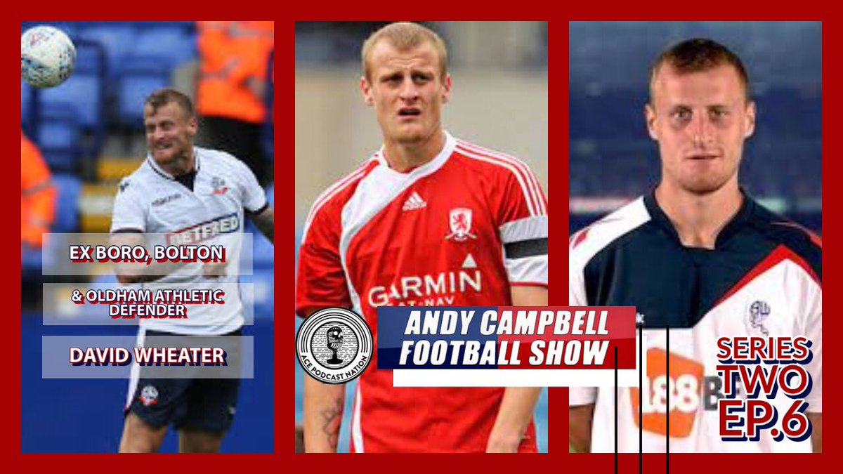 📅 TOMORROW

⏰ 7:30pm Live 

🎙 Joining <a href="/andycampbell32/">Andy Campbell</a> &amp; <a href="/ACEcast_Nation/">ACE Podcast Nation</a> will be THE 1 &amp; ONLY <a href="/BigWheatz31/">David Wheater</a> Don’t miss this‼️⚽️Show supported by <a href="/TheSportSocial/">Sport Social Podcast Network</a> - The ONLY place for daily Premier league podcasts 💯🤝

LIVE 📱 💻 👉 Youtube.com/ACEPodcastNati…
Twitter.com/ACEcast_Nation